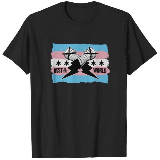 Discover CM Punk  In The World Trans Pride T-Shirts