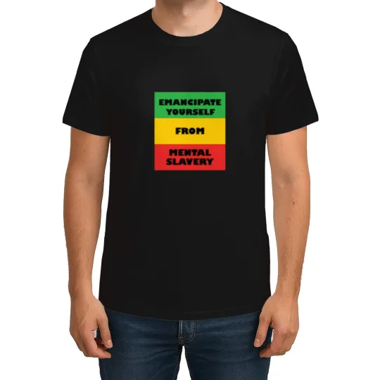 Discover Emancipate Yourself From Mental Slavery  (2) T-Shirts