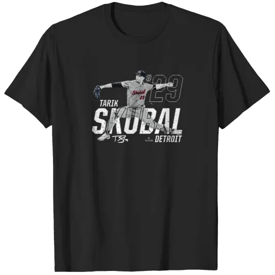 Discover Dynamic-Pose-Tarik-Skubal-Detroit-Baseball-Mlbpa-T-Shirt T-Shirts