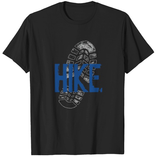 Discover Hiking-Boot-Print T-Shirt T-Shirts