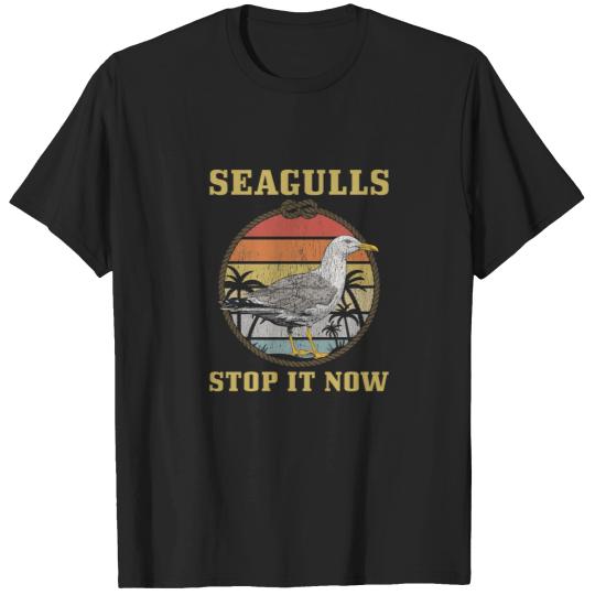 Discover Seagulls stop it now T-Shirts