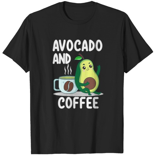 Discover Womens Avocado And Coffee Lover Gift Keto Vegan Vegetarian Avocado209 Michael Scott The Office Tv Show Yesh. Black White T-Shirts