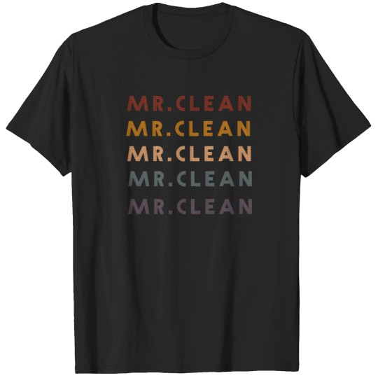 Discover 8008-Mr.-Clean-Retro-T-Shirt T-Shirts