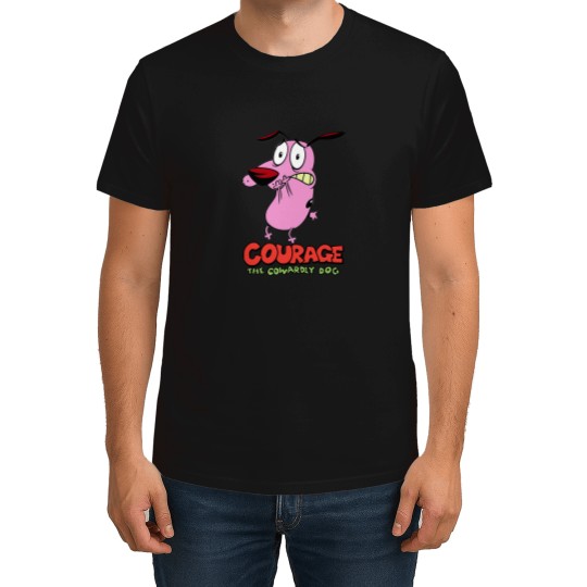 Discover scare The courage Pink color animalgift for fans T-Shirts