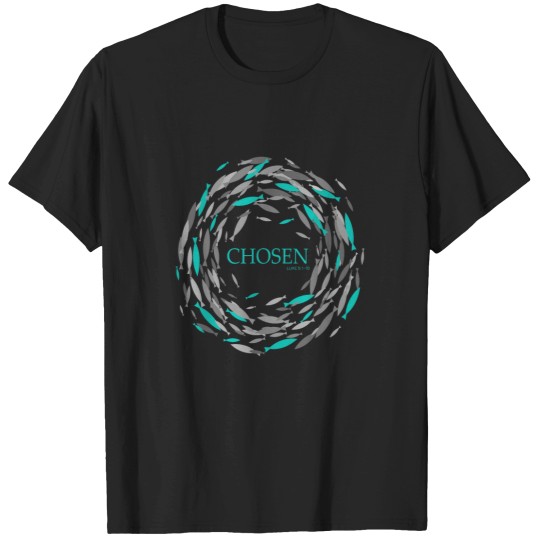 Discover Chosen X Fish Swim Against The Current X Bible S T-Shirts