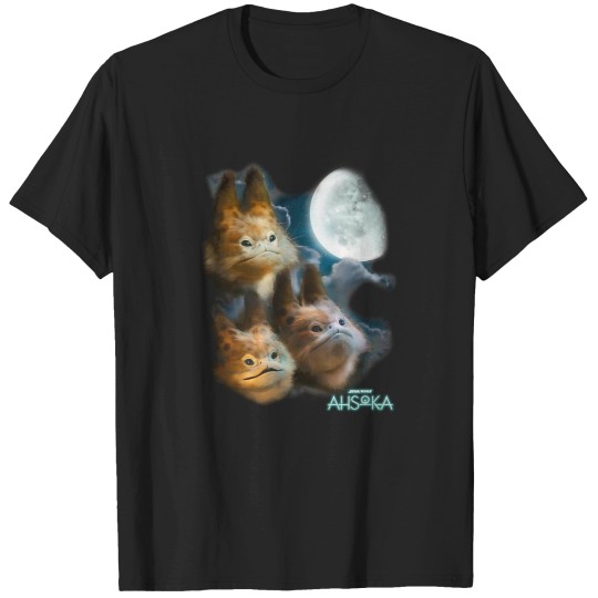 Discover Starr Warss Ahsoka Three Loth Cat Moon Comfort Colors Shirt, Starr Warss Fan Gift