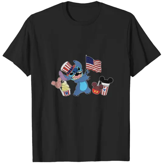 Discover Disneyyy Stitchh 4Th Of July Shirt