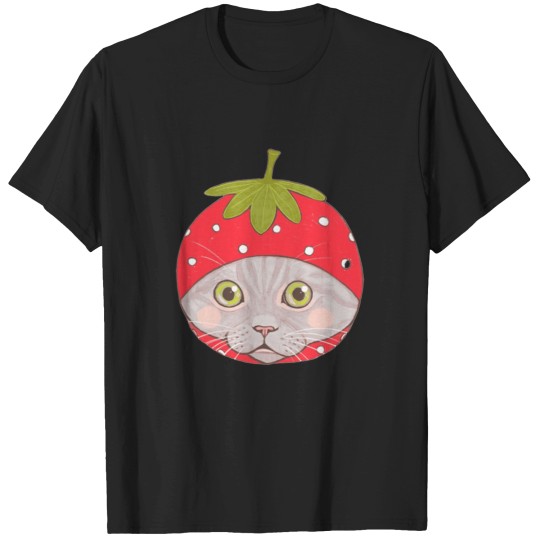 Discover Strawberry Cat T-Shirts