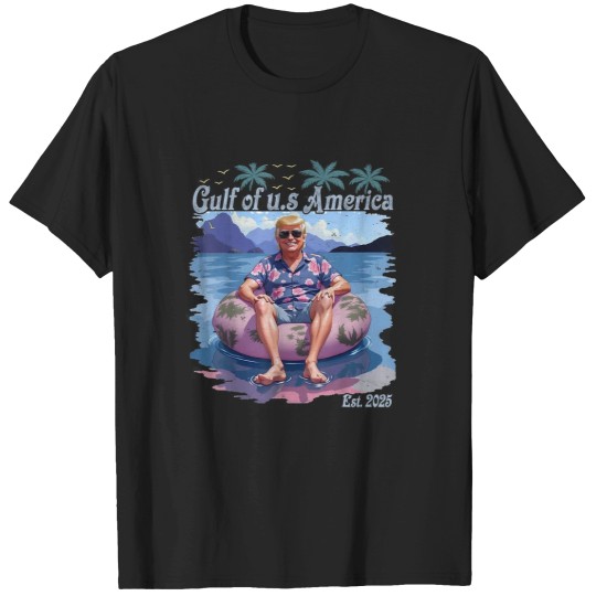Discover rump Shirt Gulf Of USA America Est 2025 Graphic T-shirt