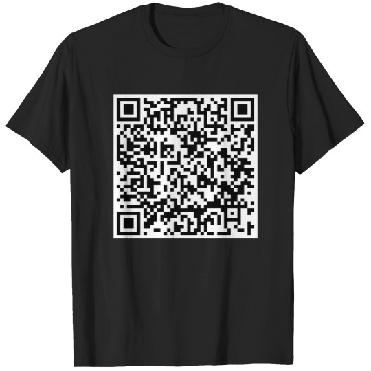 Discover Funny Fuc k You Q R Code Outfit Matching Men Women T-Shirts