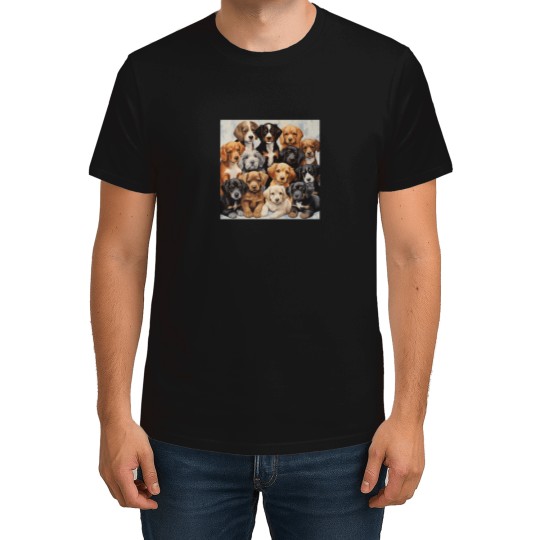 Discover A-Lot-Of-Puppies T-Shirt T-Shirts