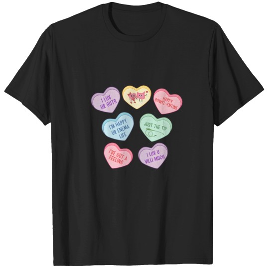 Discover Valentine Gi Nurse Endo Heart Candy Nurse Gastroenterologist T-Shirts