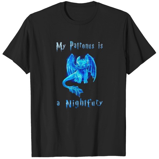 Discover Toothless Shirt, My Patronus Is A Night Fury Shirt, Gift For Fan