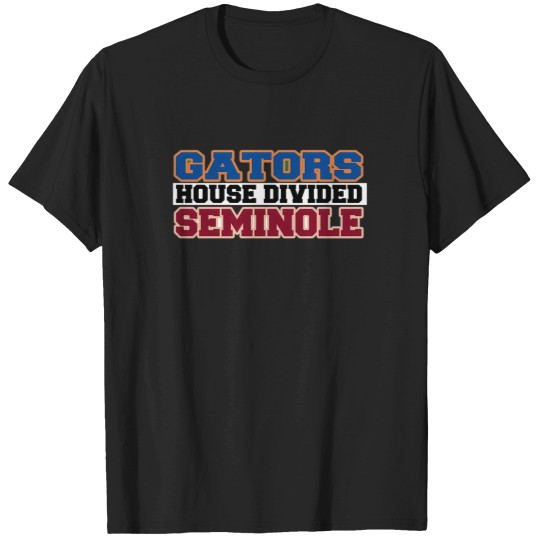 Discover Gators House Divided Seminole T-Shirts