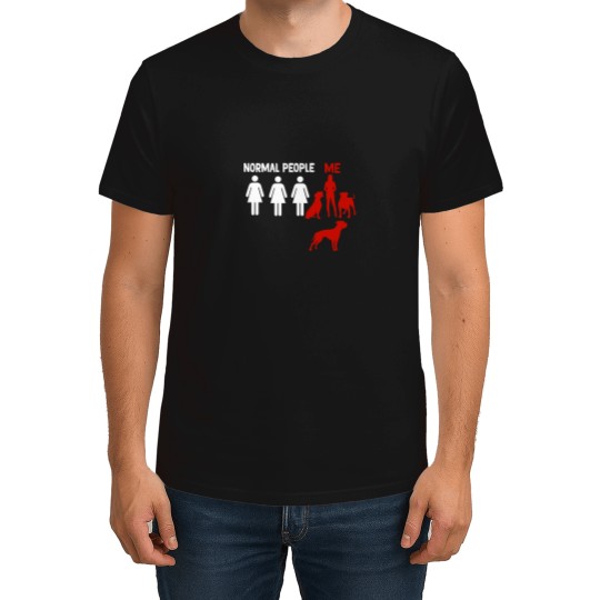 Discover funny American bulldog normel pepole me T-Shirts