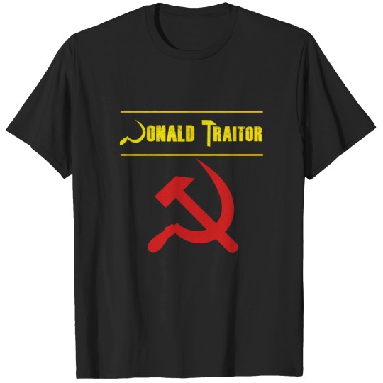 Discover Anti Trump Treason Summit Tre45on Traitor Trump, Putin Hammer &amp_ Sickle T-Shirts