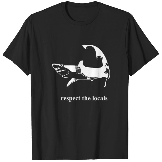 Discover Cape Cod Shark Respect The Locals T-Shirts