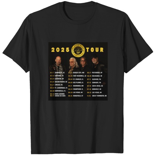 Discover Foghat Band Tour 2025 Shirt