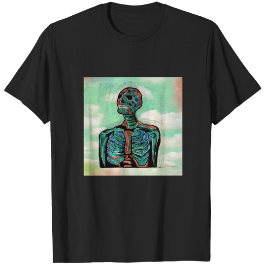 Discover Skeleton geli print T-Shirts
