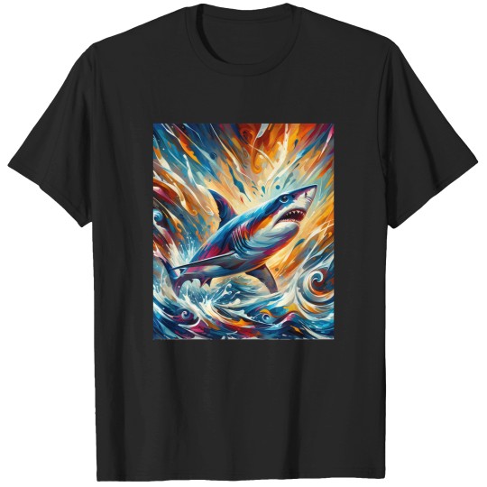 Discover Color Pop Shark T-Shirts