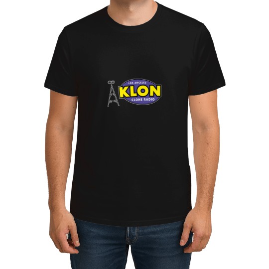 Discover KLON Los Angeles Clone Radio station logo 1 T-Shirts