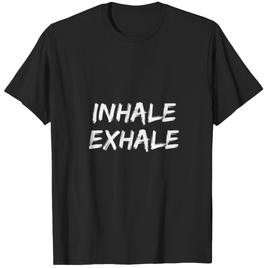 Discover INHALE EXHALE - BREATHE - The Prodigy [White] T-Shirts