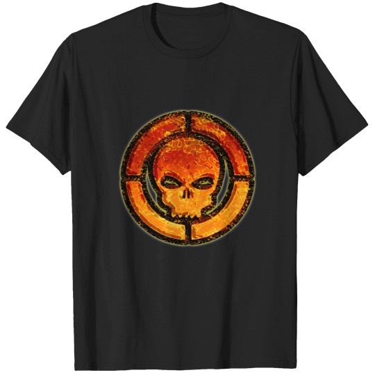 Discover Flaming skull T-Shirts