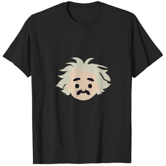 Discover Little Albert Einstein bobblehead with white hair T-Shirts