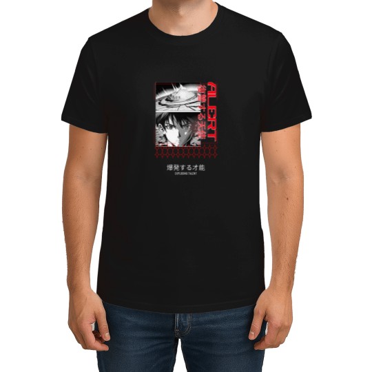 Discover aesthetics japaneses animes retro vintages exploding T-Shirts