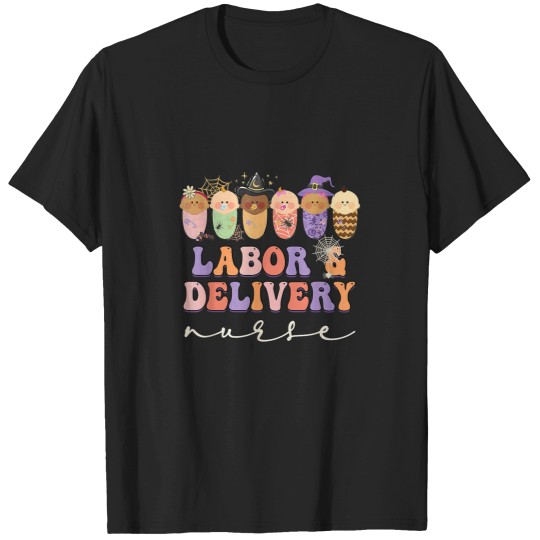 Discover Labor and Delivery Nurse  - L&D Nurse  - babys Nurse Shirts - Retro Nurse  - Nur T-Shirts