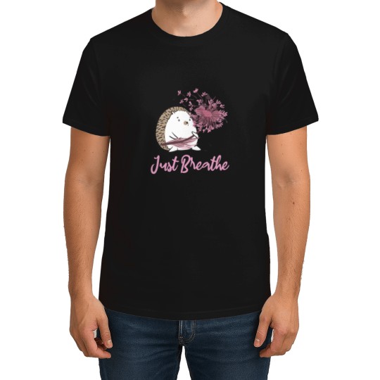 Discover Just Breathe Dandelion Wildflower Botanical Nature Flower T-Shirts