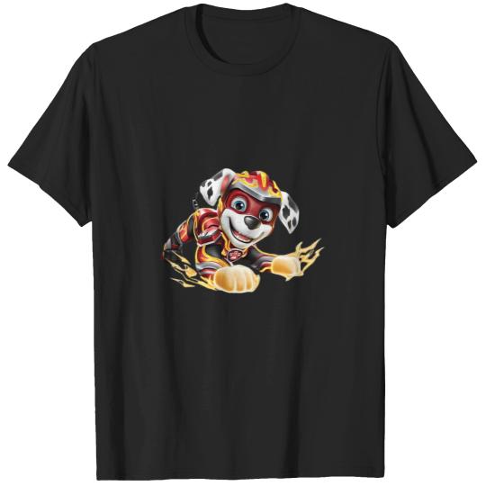 Discover Paw Patrol Mighty Marshall Character Fire T-Shirts
