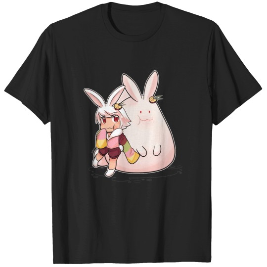 Discover Moon rabbit almond For strawberry cake Kawaii T-Shirts