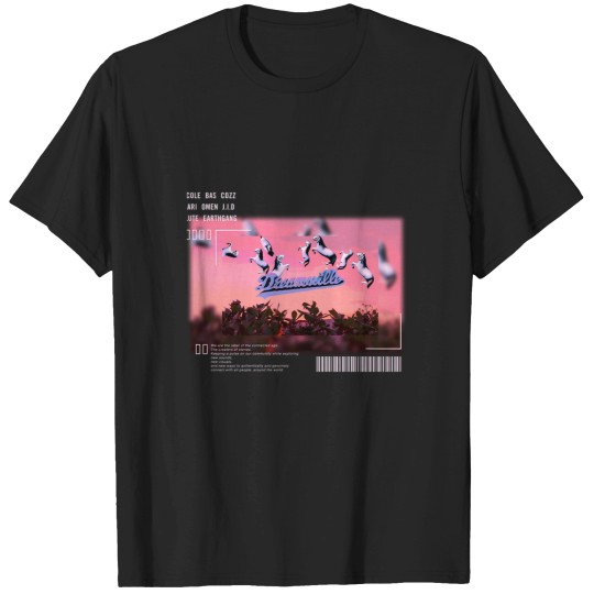 Discover Dreamville Records- Flying Horses Active T-Shirts
