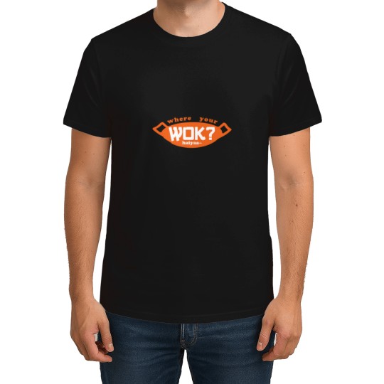 Discover Uncle Roger ask you Where Your Wok - Orange T-Shirts