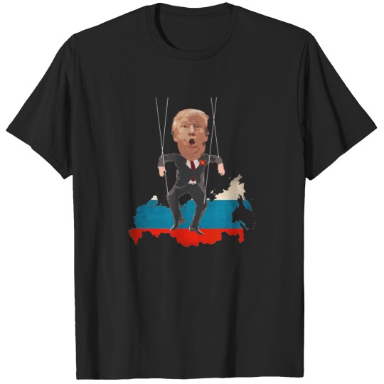 Discover Not-My-President---Donald-Trump-Is-A-Russian-Puppet-T-Shirt T-Shirts