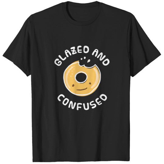 Discover Donut Glazed And Confused - funnys Doughnut Kawaii - Cake Eating T-Shirts