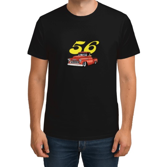 Discover Truck 56 Chev Pickup Sketch T-Shirts