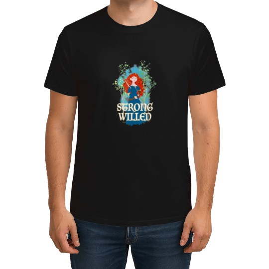 Discover Brave---Merida-Strong-Willed-T-Shirt T-Shirts