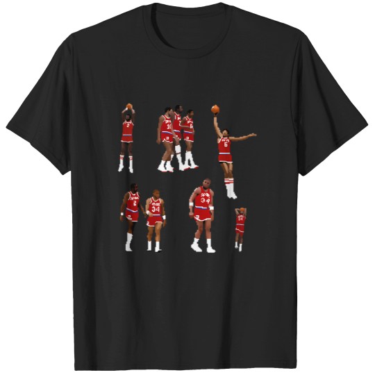 Discover Philly Sticker Pack (Moses Malone Julius Erving Maurice Cheeks Charles Barkley) Qiangy T-Shirts