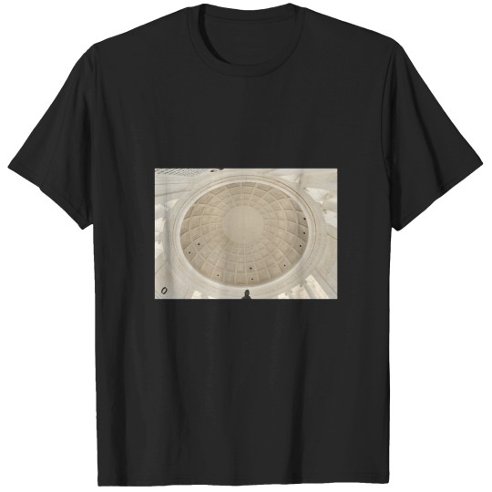 Discover Jefferson Monument Ceiling Baseball Sleeve T-Shirt T-Shirts