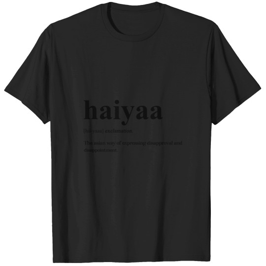 Discover Uncle Roger Haiyaa Definition T-Shirts