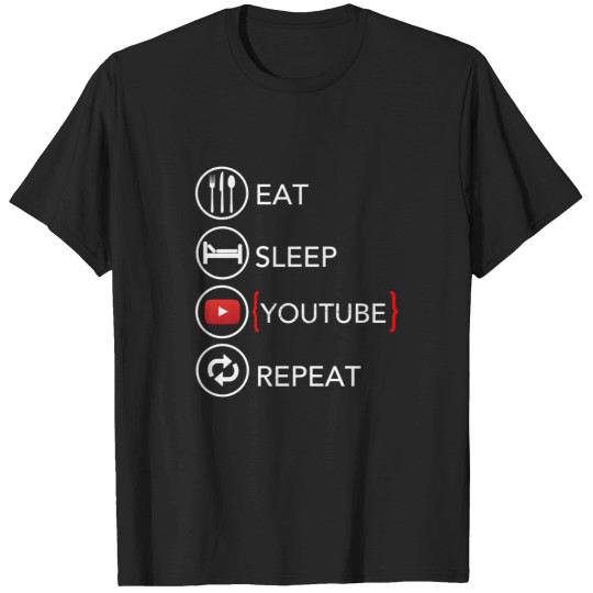 Discover Video Blogger Vlogger Like Subscribe Podcaster T-Shirts