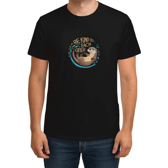 Discover Be-Kind-Otter-Pun-T-Shirt T-Shirts
