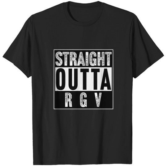 Discover Simple Â€Œstraight Outta Rgvâ€ Graphic T-Shirts