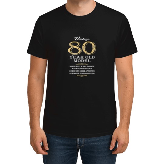 Discover 80Th-Birthday---Funny-Gift-Idea T-Shirt T-Shirts