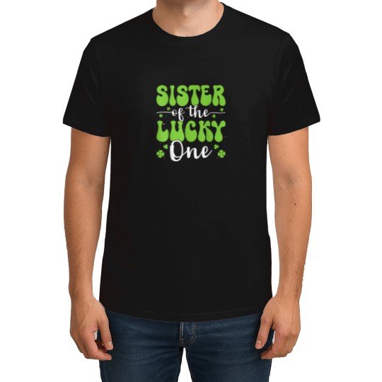 Discover Sister Of The Lucky One First Birthday St Patrick'S Day T-Shirt T-Shirts