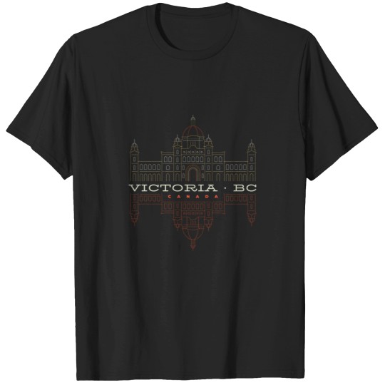 Discover Victoria-Bc-Canada T-Shirt T-Shirts