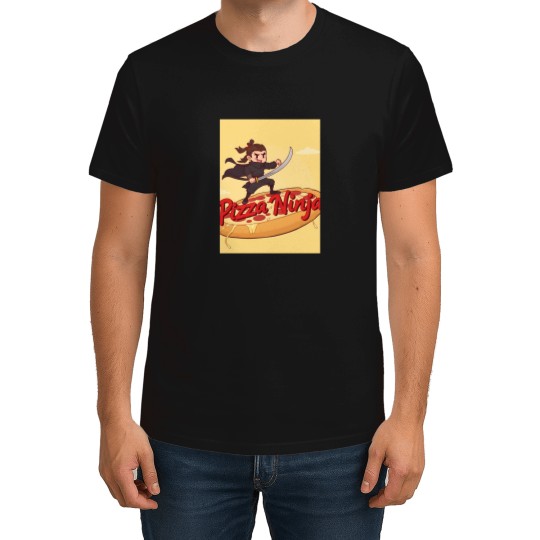 Discover Ninja Pizza Active T Tee T-Shirts