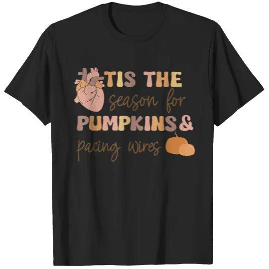 Discover Fall Cvicu Nurse Cardiac Nurse Cardiology Fall Heart Nurse P T-Shirts
